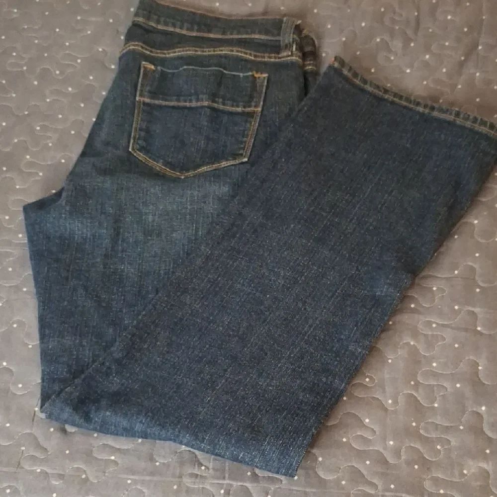 Old Navy The Sweet Heart Dark Blue Denim Jeans size 8 short